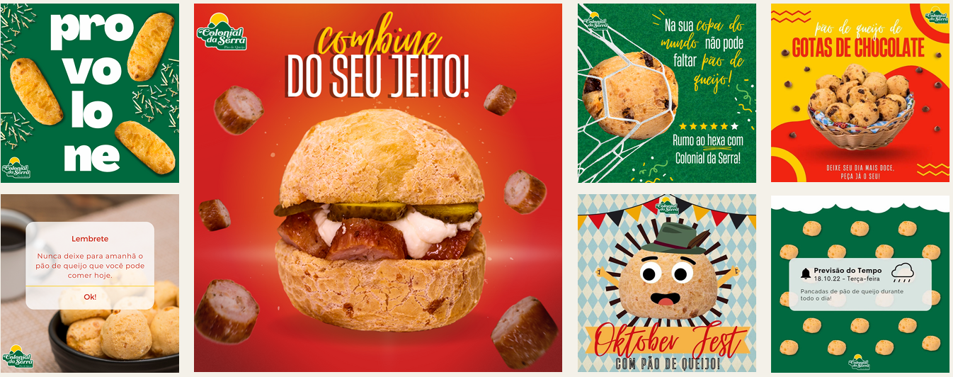 Peça social mídia Colonial