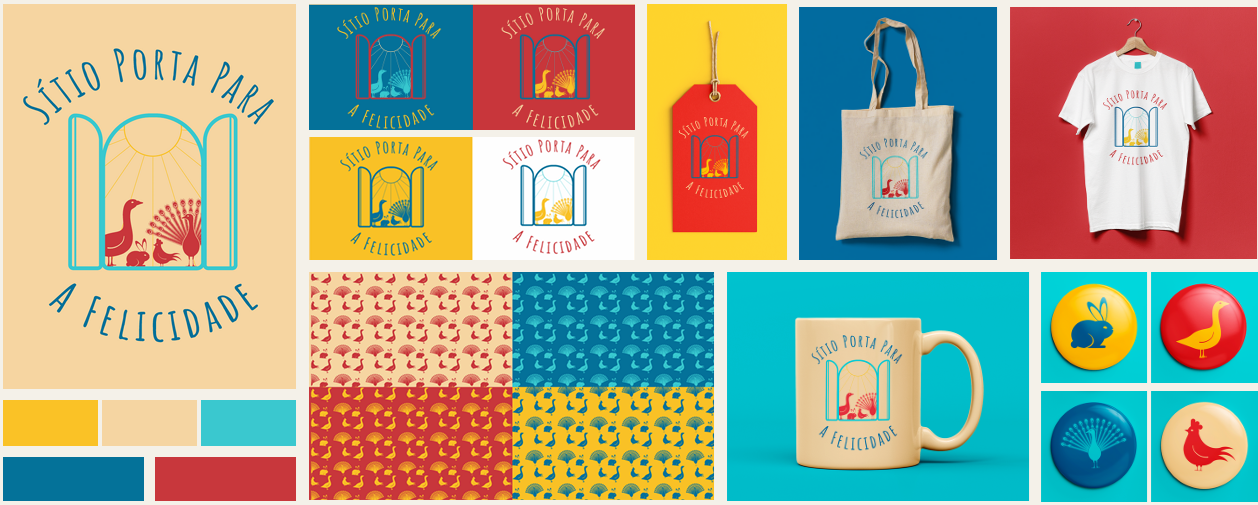 Identidade visual Sítio Porta